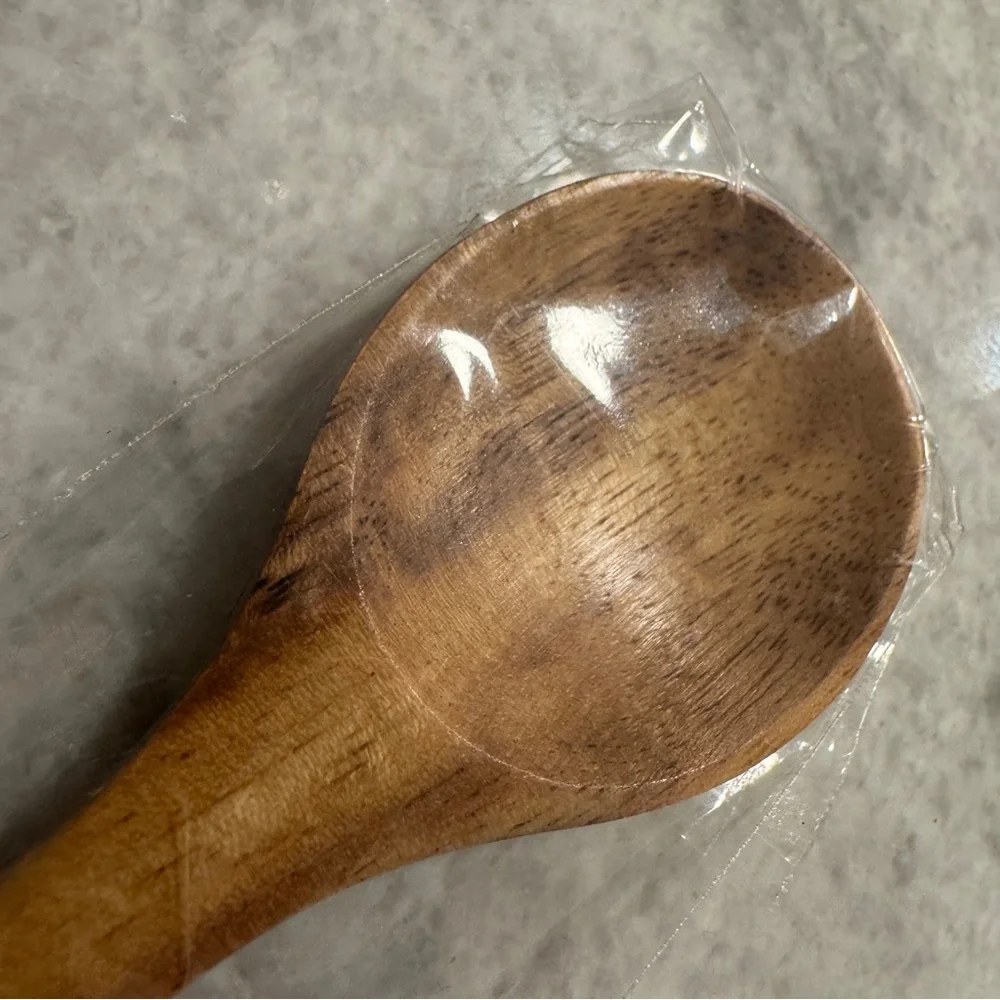 Ryze wooden acacia Spoon with Engraved Handle - Picture 3 of 5